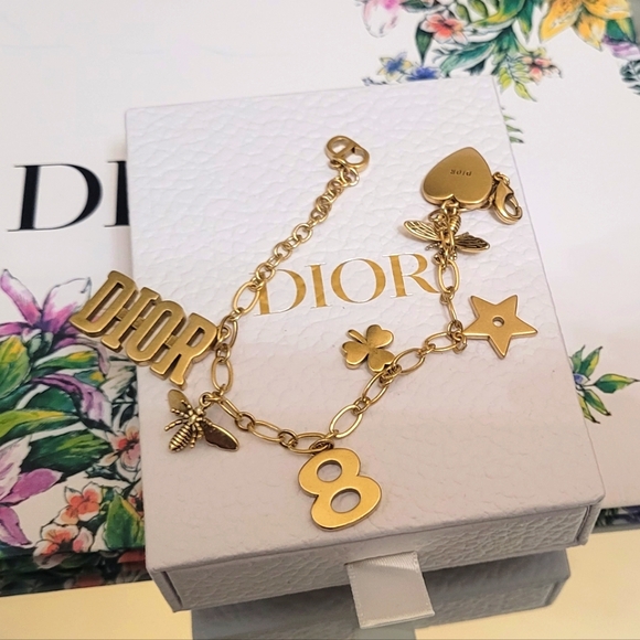 Dior vintage charm bracelet With Box - Picture 9 of 17